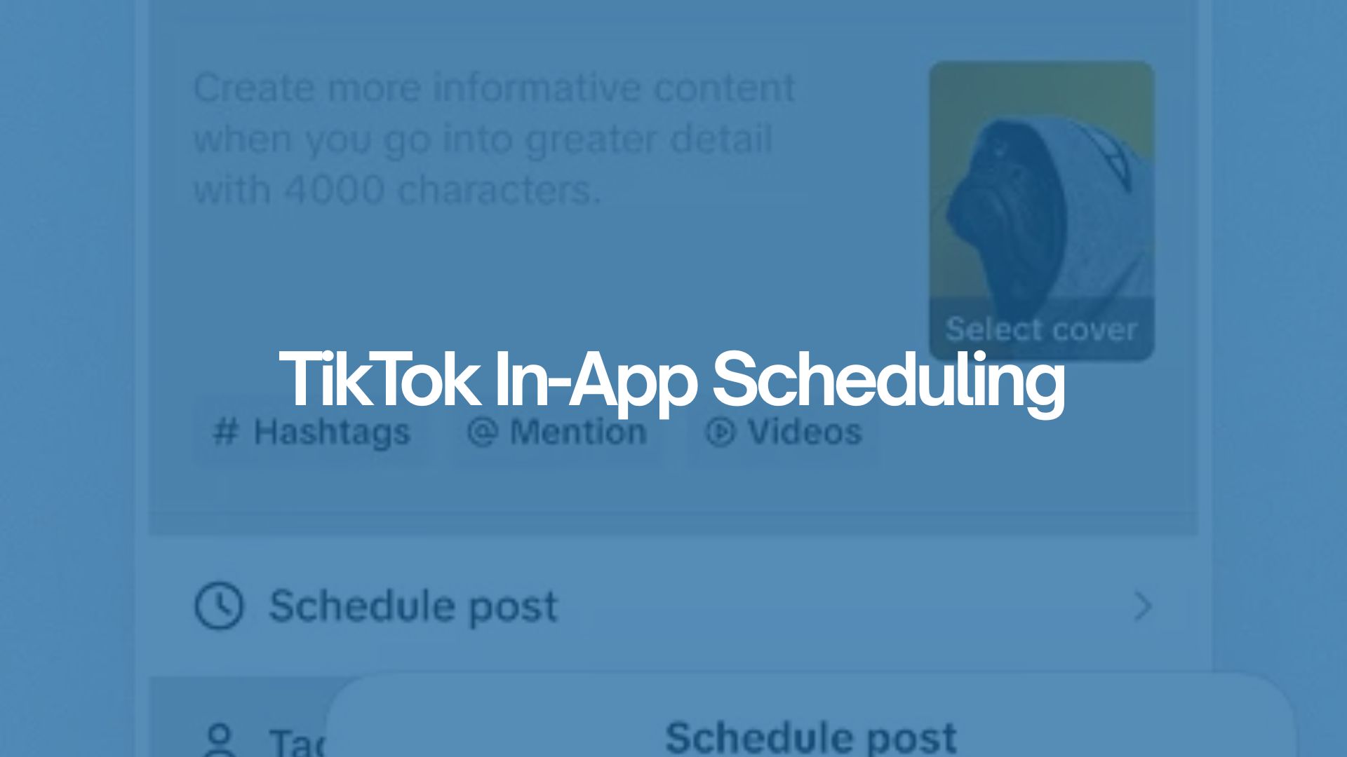Marketing Trends TikTok Scheduling
